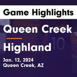 Basketball Game Preview: Queen Creek Bulldogs vs. Highland Hawks