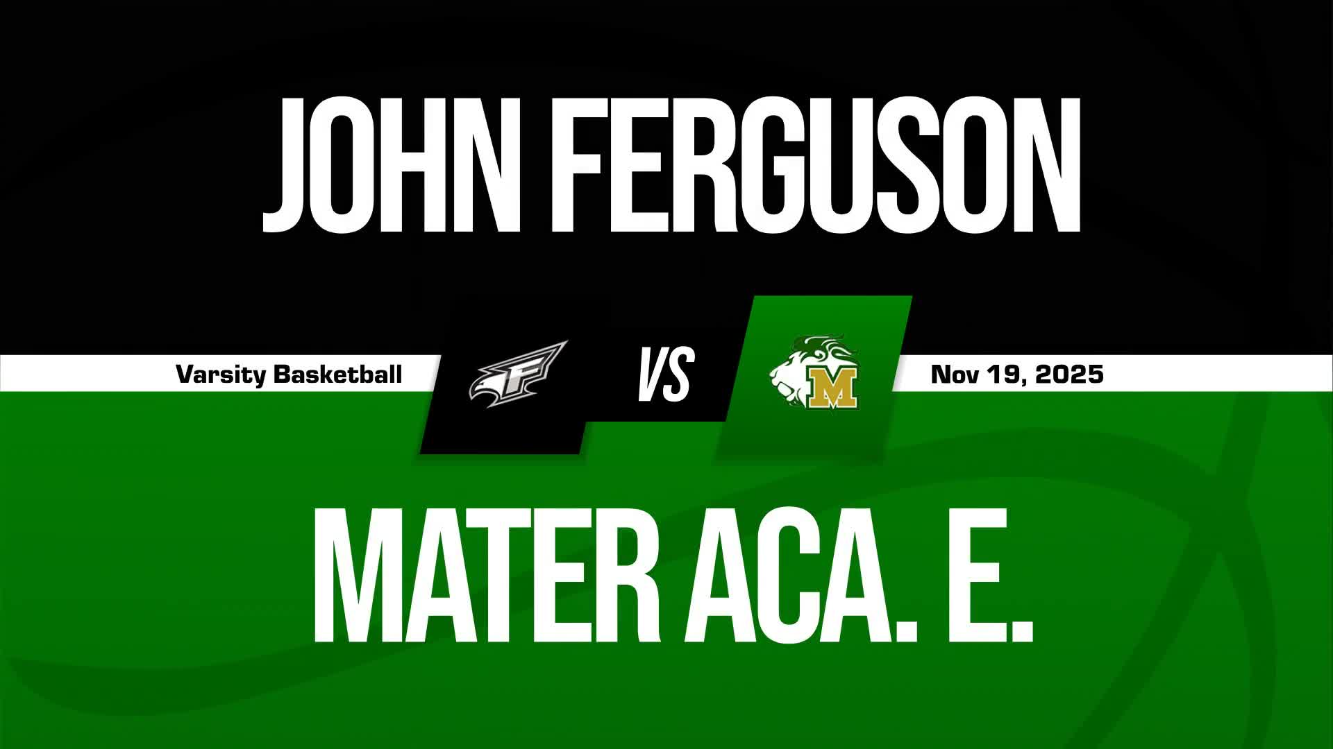 Basketball Game Preview: Ferguson Falcons vs. Archbishop Carroll