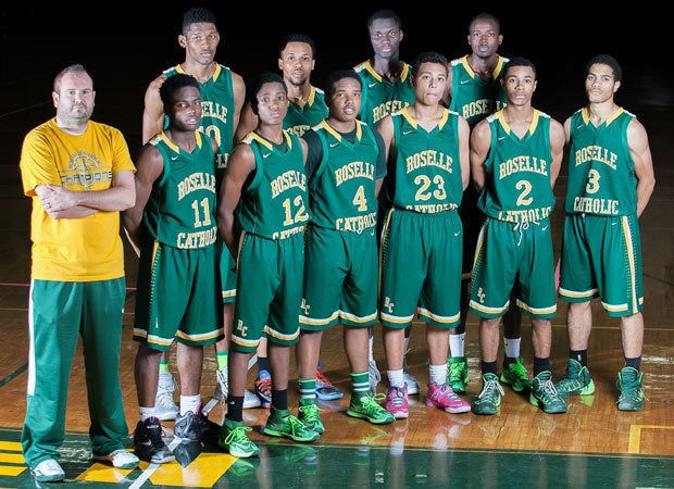 The 2014-15 Roselle Catholic basketball team