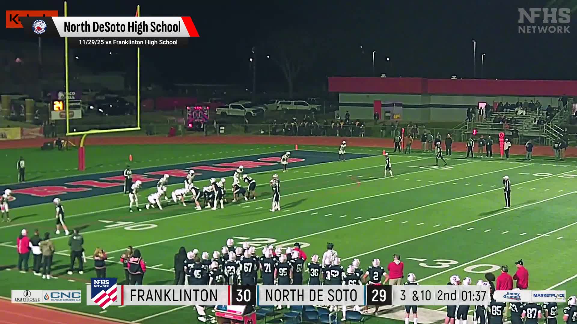 Football Recap: North Desoto Takes Down Plaquemine in a Playoff Battle + How To Watch