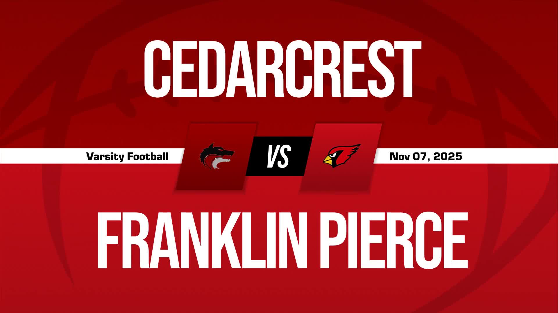 Football Game Preview: Franklin Pierce Cardinals vs. WF West Bearcats + How To Watch