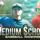 Medium schools baseball rankings