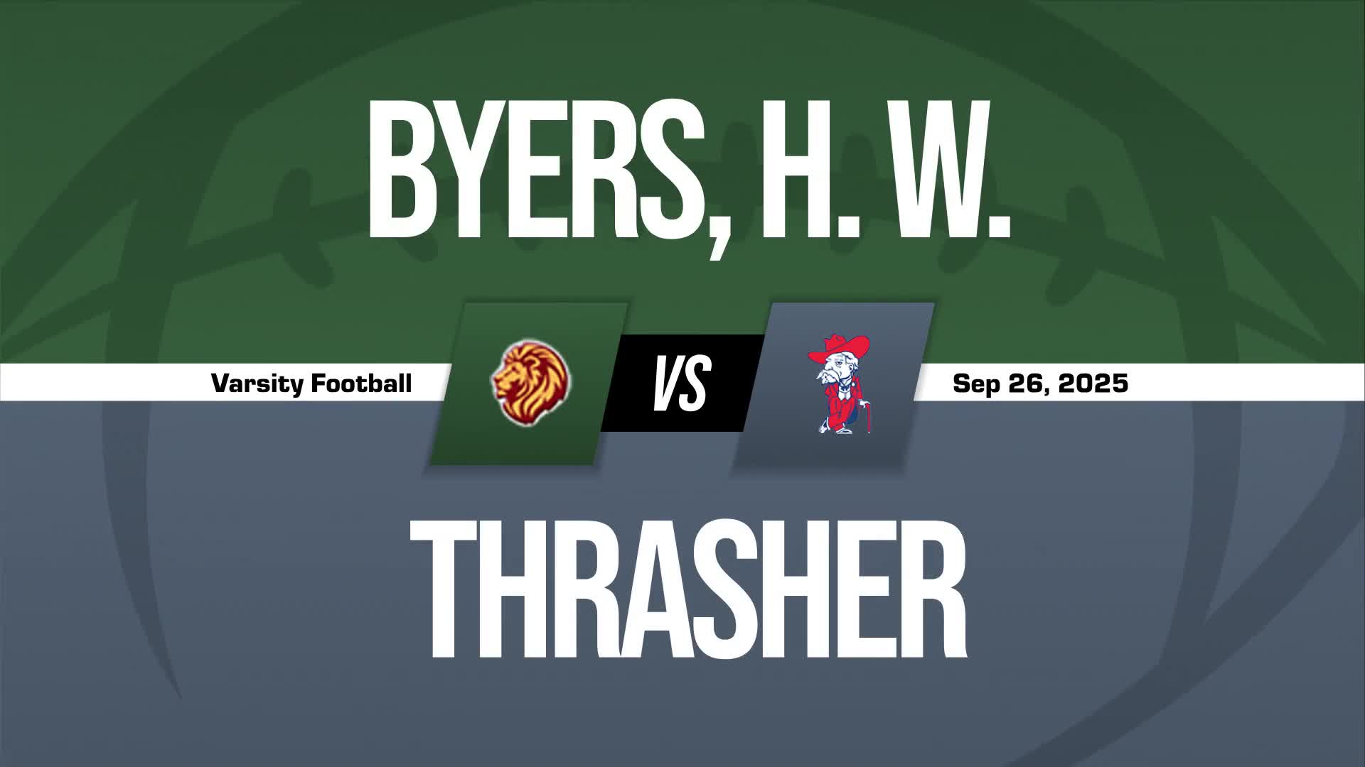 Football Recap: Thrasher Takes a Loss