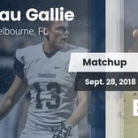 Football Game Recap: Eau Gallie vs. Bayside