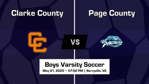 Soccer Recap: Clarke County Takes a Loss