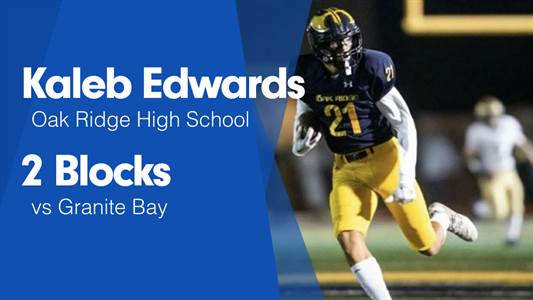 Sierra Foothill Top Football Player Performances