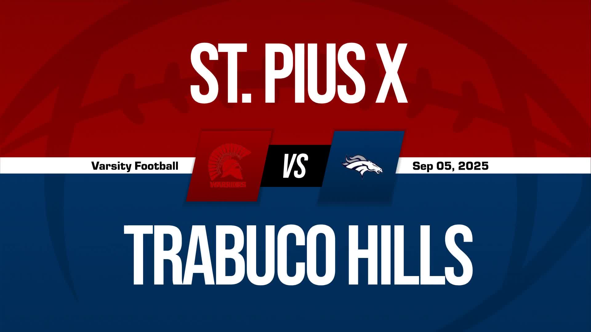 Football Game Preview: St. Pius X-St. Matthias Academy Warriors vs. Bishop Alemany Warriors