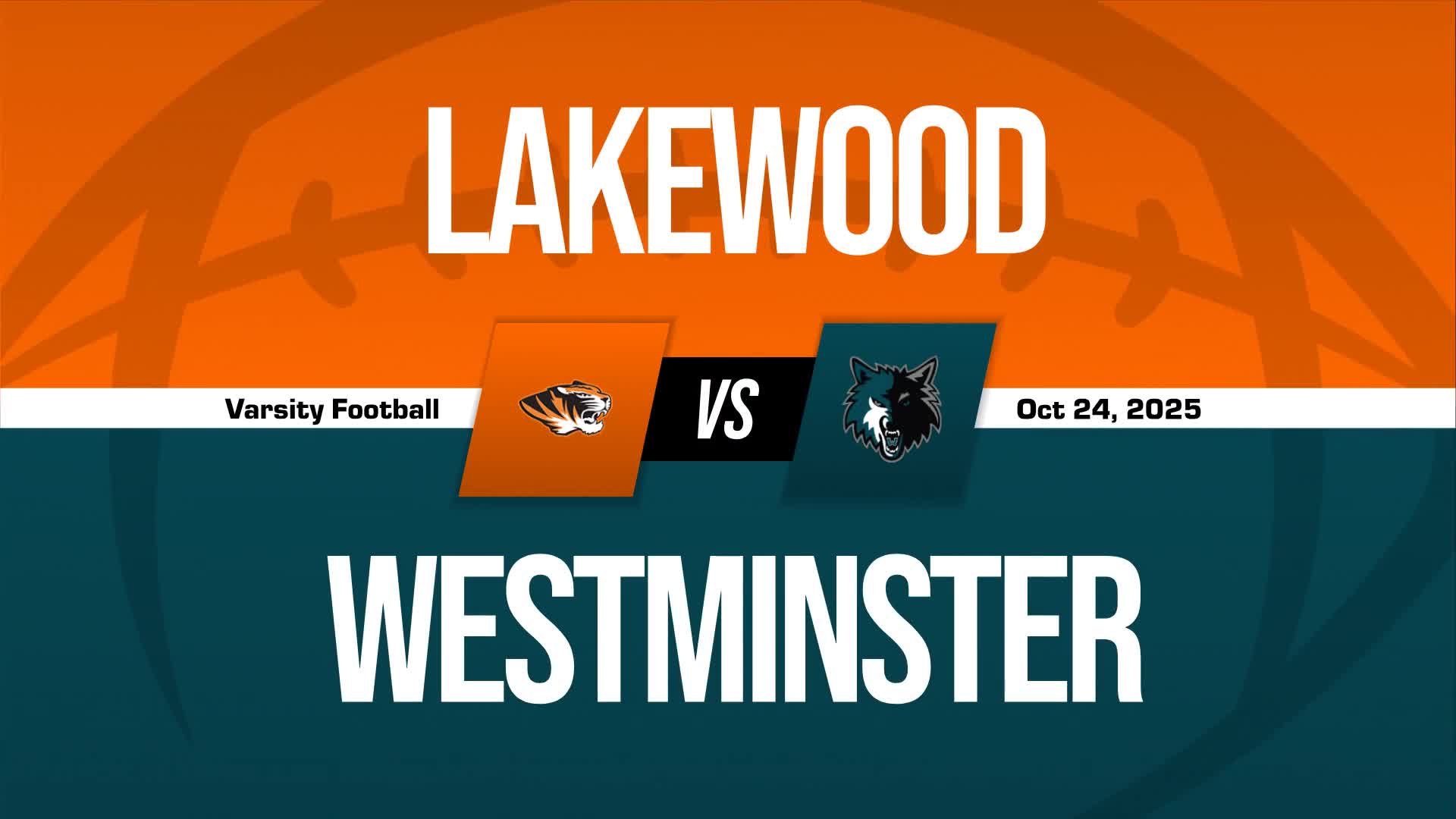 Football Game Preview: Westminster Wolves vs. Boulder Panthers + How To Watch