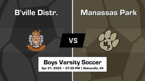Soccer Game Preview: Brentsville District vs. Meridian