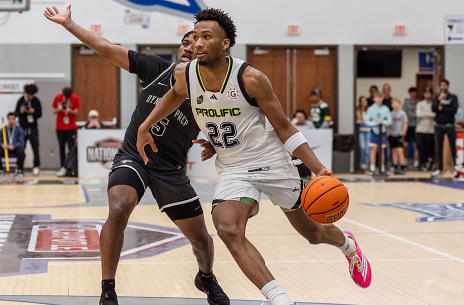 Darryn Peterson guided Prolific Prep to the Chipotle Nationals semifinals as a senior. (PHOTO: Julie L. Brown)