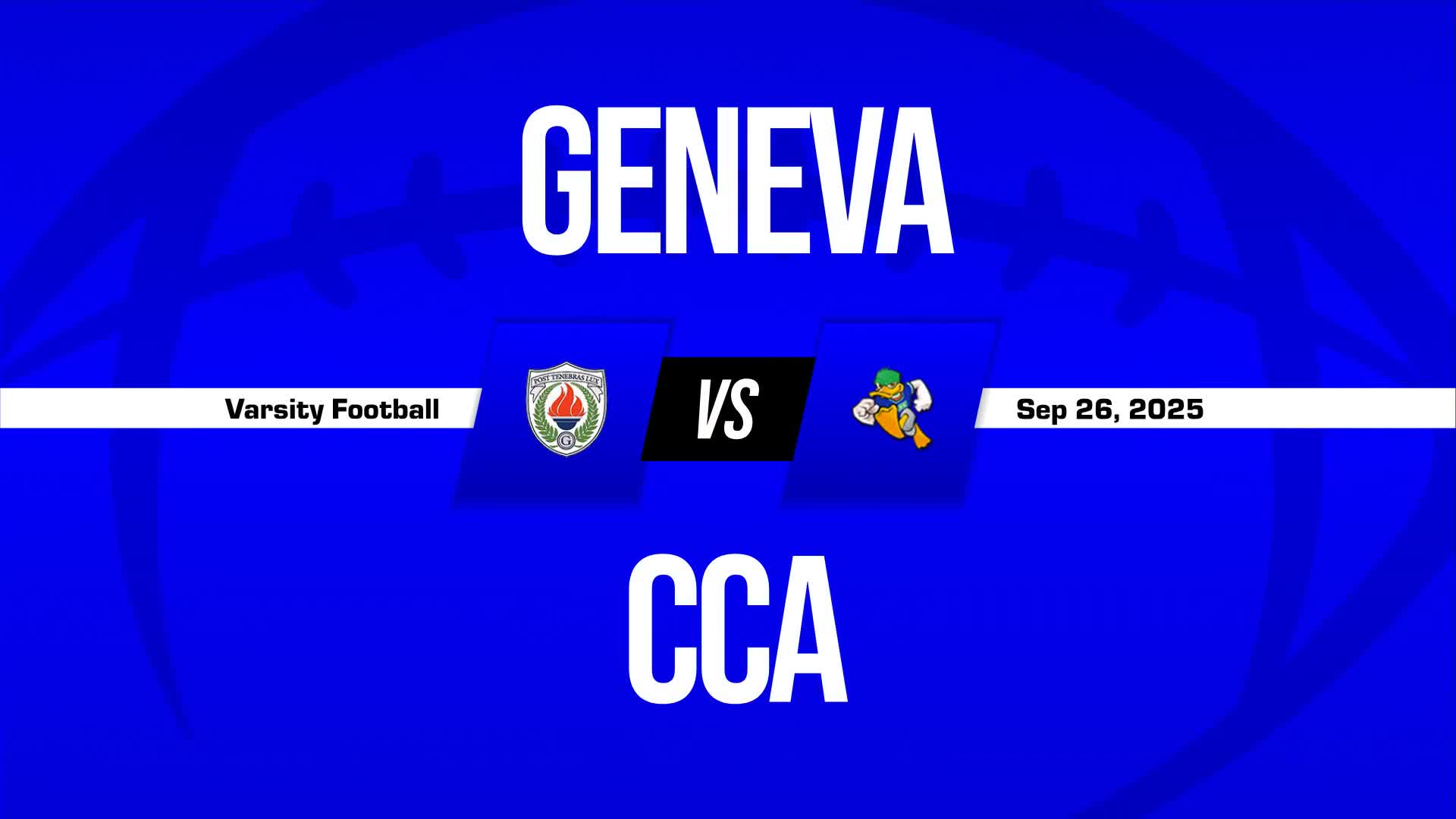 Football Game Preview: Geneva Knights vs. Windermere Prep Lakers