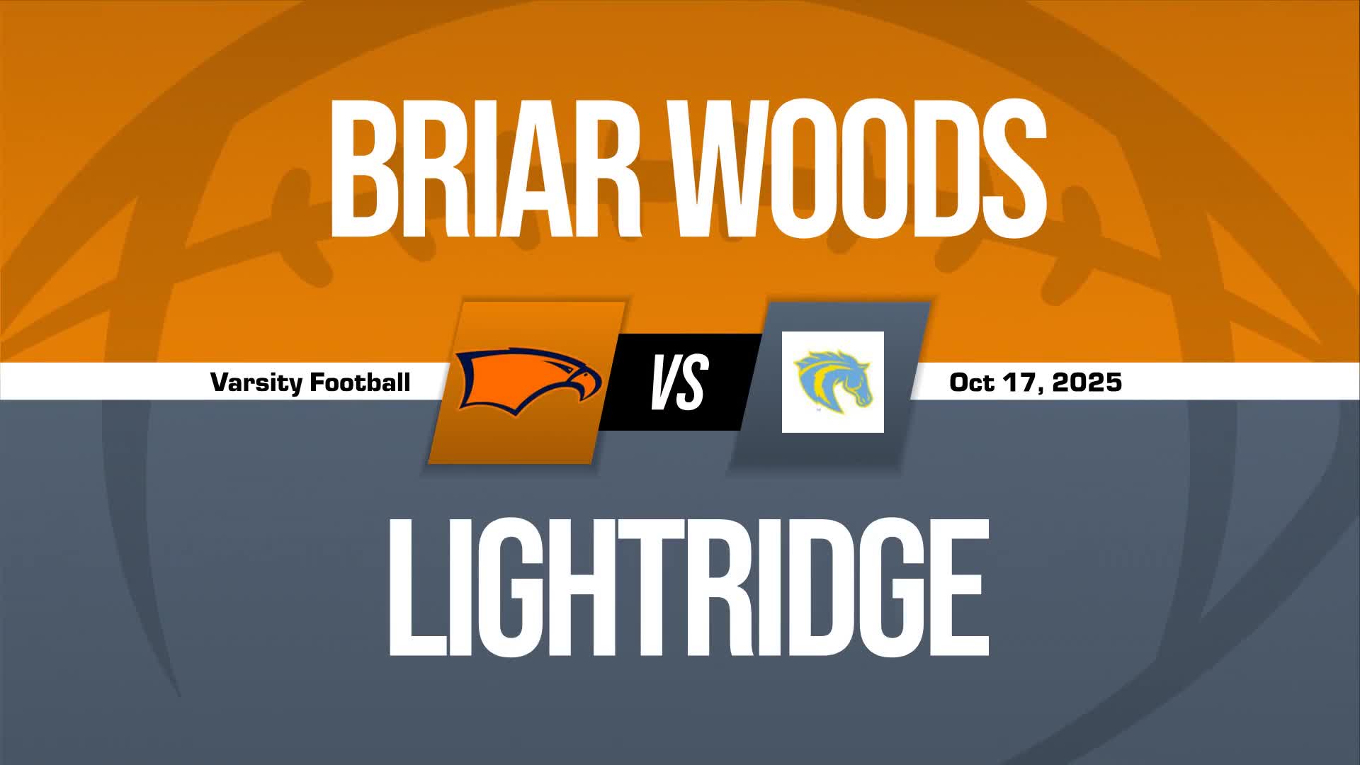 Football Game Preview: Briar Woods Falcons vs. Riverside Ram + How To Watch