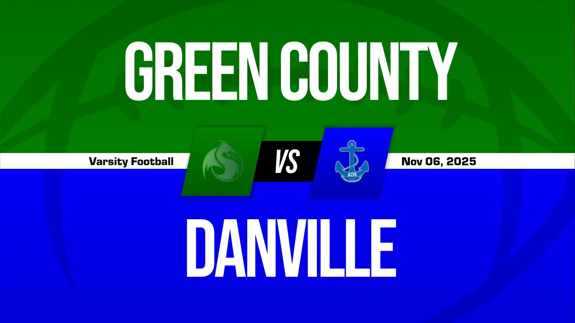 Football Game Preview: Danville Admirals vs. Somerset Briar Jumpers