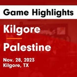 Palestine piles up the points against Kilgore