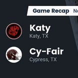 Football Game Recap: Katy Tigers vs. Cy-Fair Bobcats