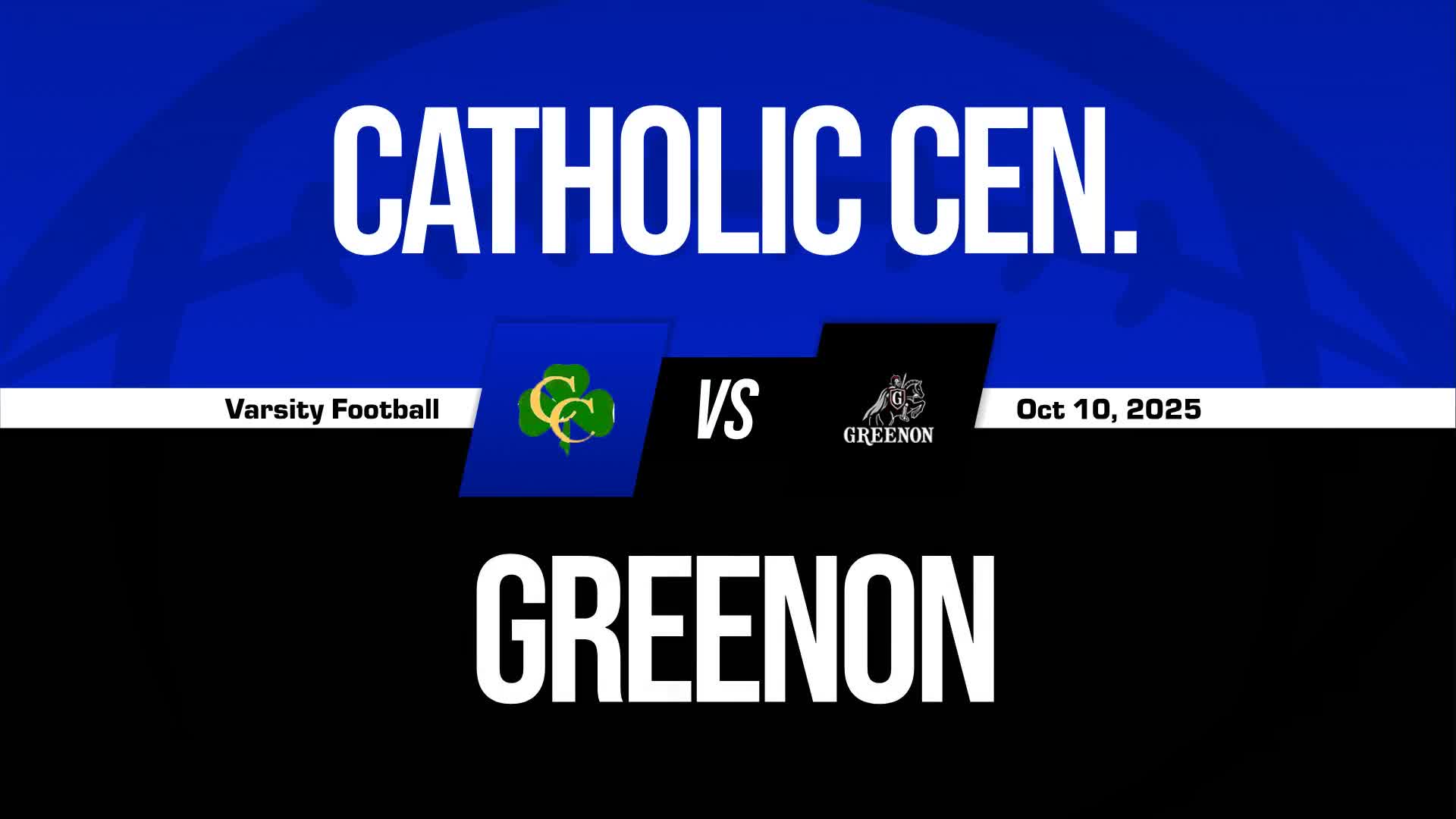 Football Game Preview: Greenon Knights vs. Madison Plains Golden Eagles