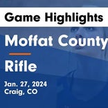 Moffat County piles up the points against Rifle