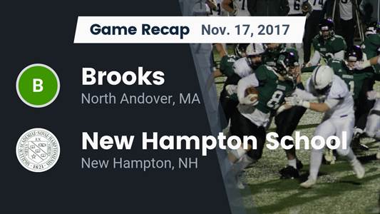 Football Game Preview: Brooks vs. Groton School