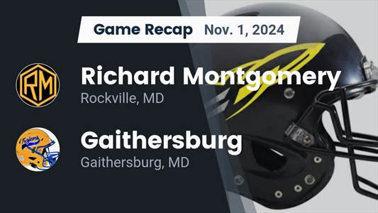 Football Recap: Gaithersburg Gets the Win