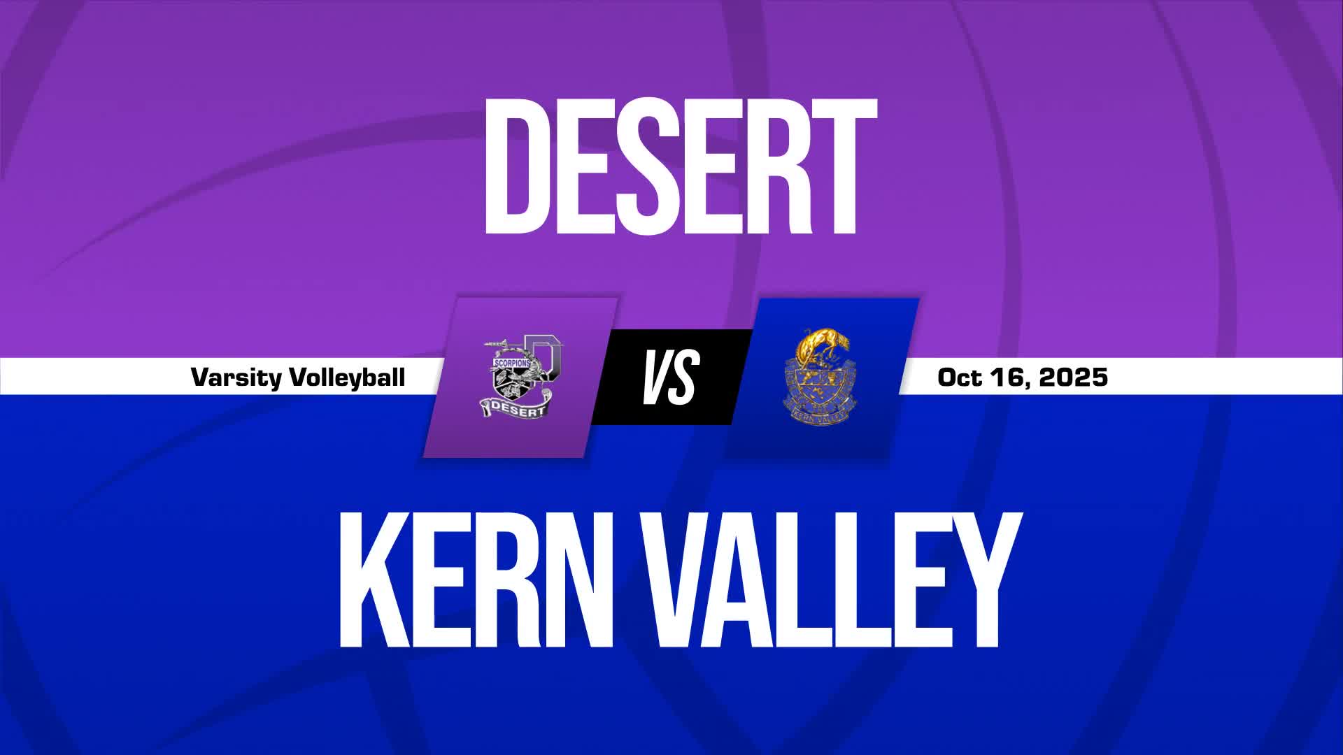 Volleyball Recap: Desert Takes a Loss