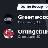 Football Game Recap: Greenwood Christian Hawks vs. Orangeburg Prep Indians
