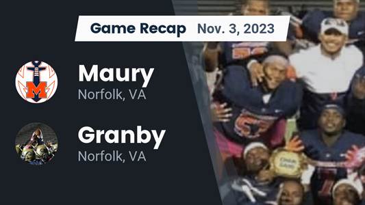 Football Game Recap: Granby Comets vs. Maury Commodores