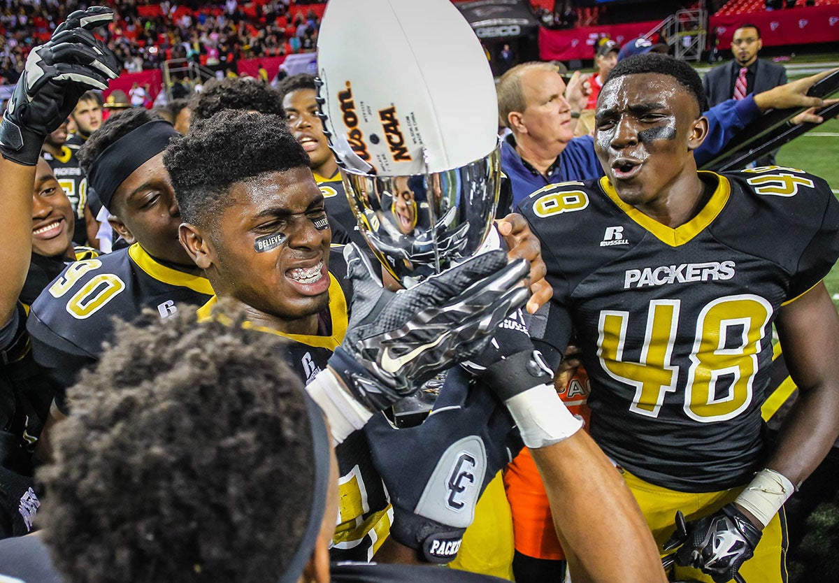 Colquitt County has won at least 11 games in six of the last 10 seasons. In 2022, under first year head coach Sean Calhoun, the Packers went 13-1, an increase of five wins from the previous year.
(Photo: Cecil Copeland)