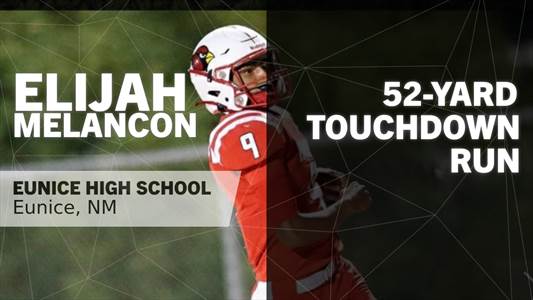 Football Recap: Eunice Piles Up the Points Against Estancia