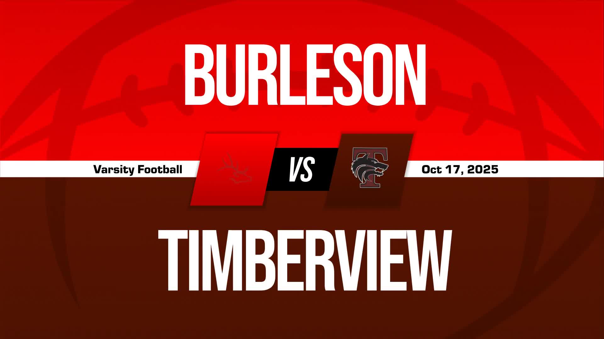 Football Game Preview: Burleson Elks vs. Colleyville Heritage Panthers + How To Watch