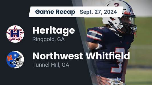 Football Recap: Dynamic Duo of  Cody Bryan and  Caden Hight Lead Heritage to Victory