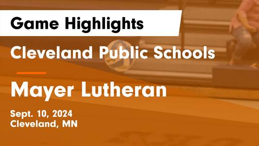 Volleyball Recap: Mayer Lutheran Wins Going Away Against Clevela