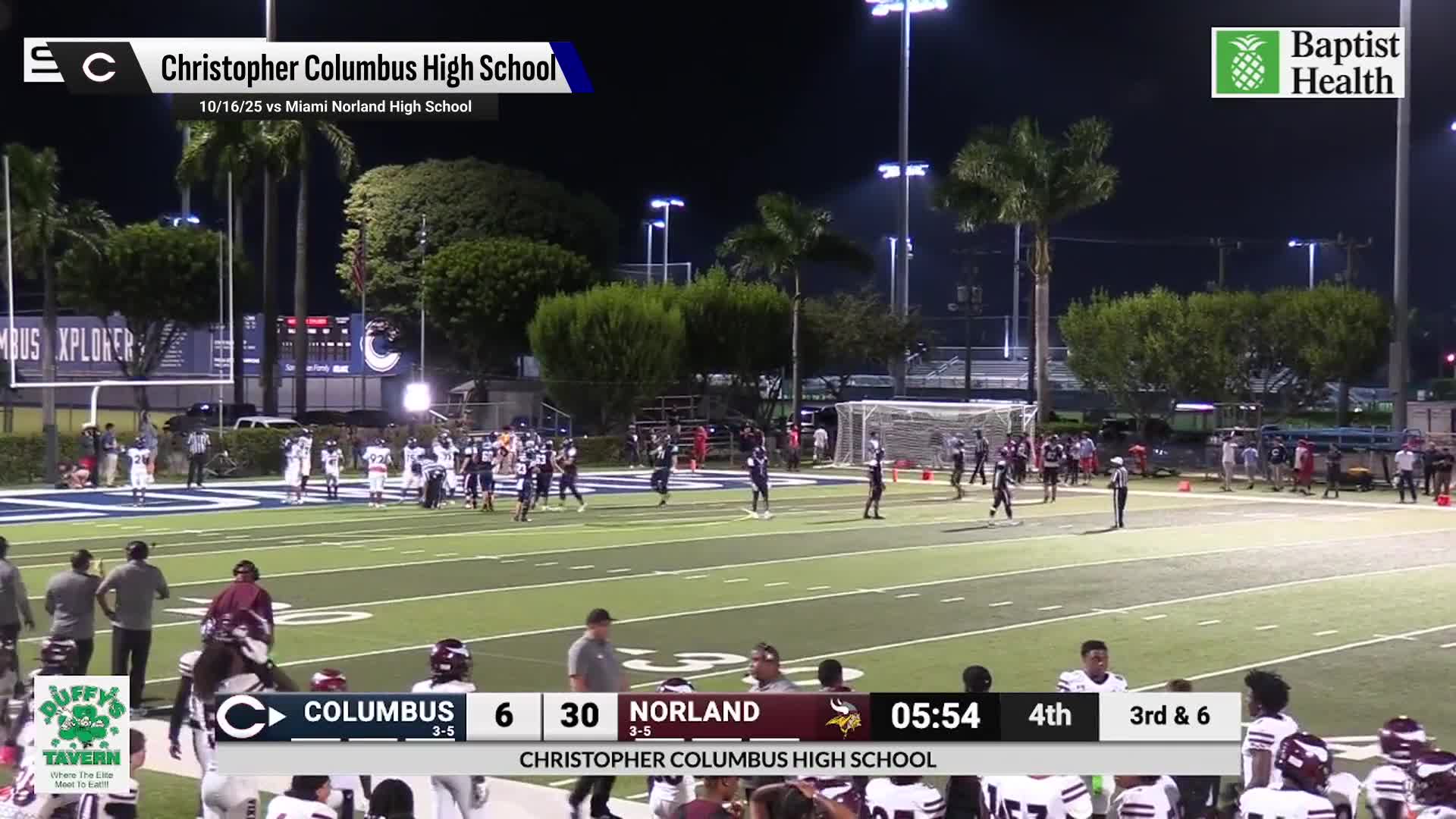 Football Game Preview: Columbus Explorers vs. Palmetto Panthers