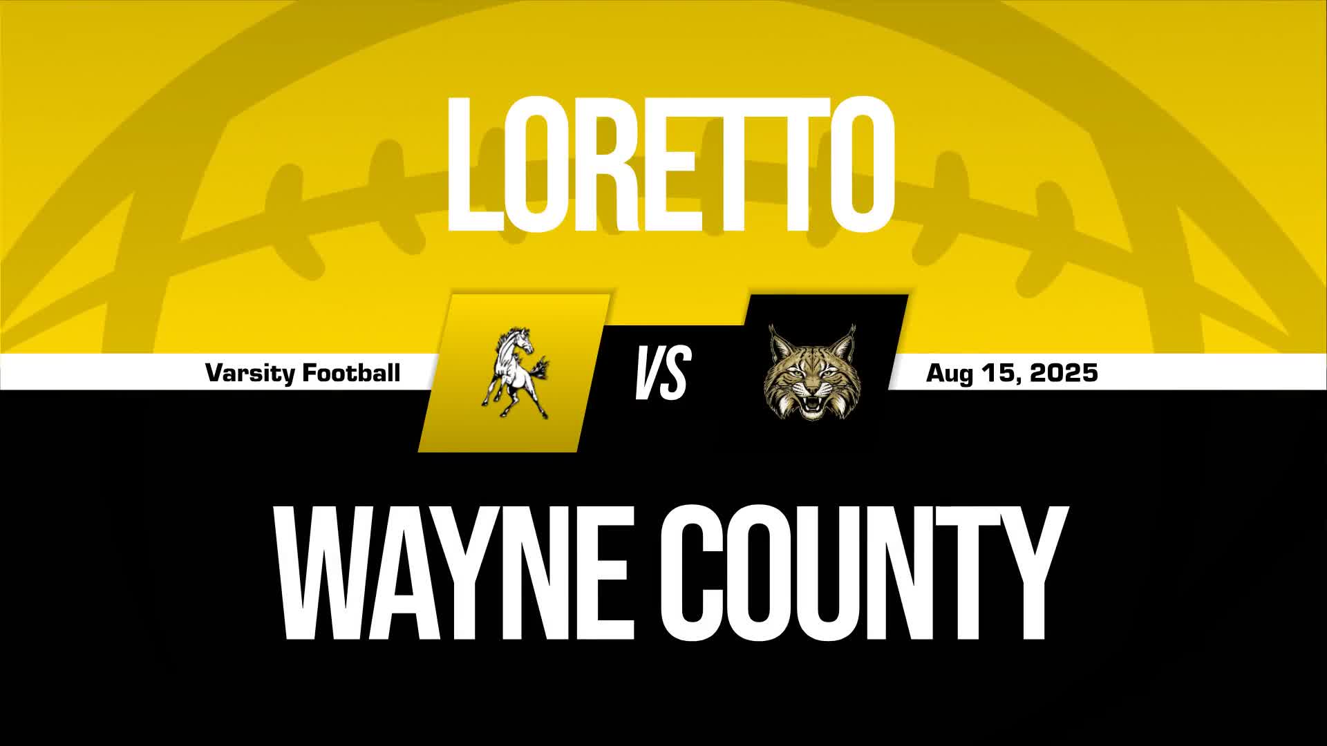 Football Recap: Loretto Starts Season with  Defeat at Home