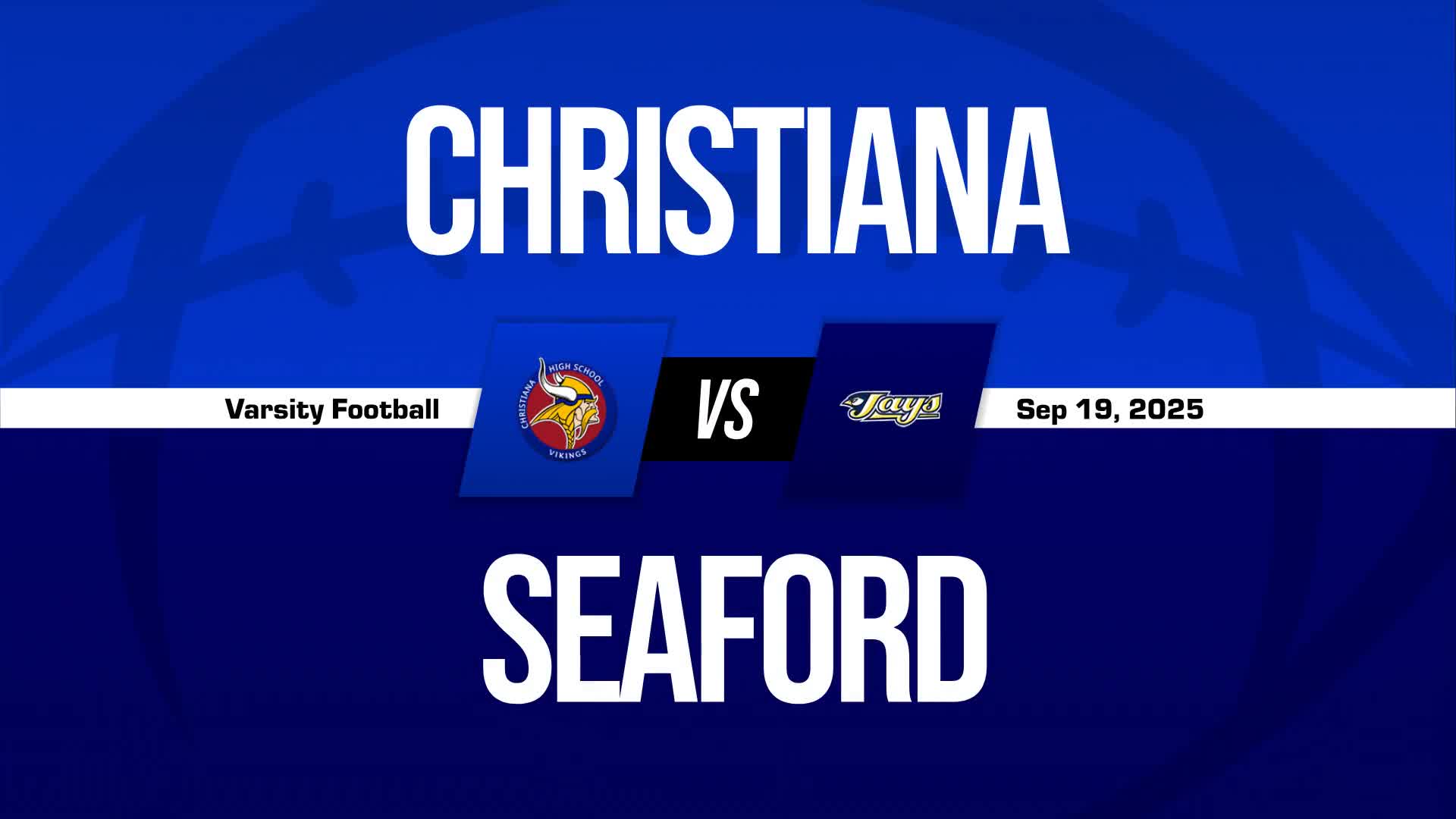 Football Recap: Christiana Takes a Loss