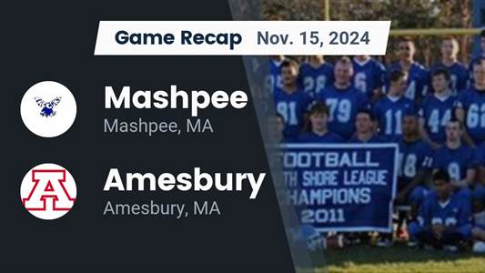 Football Recap: Mashpee Takes a Tough Playoff Loss