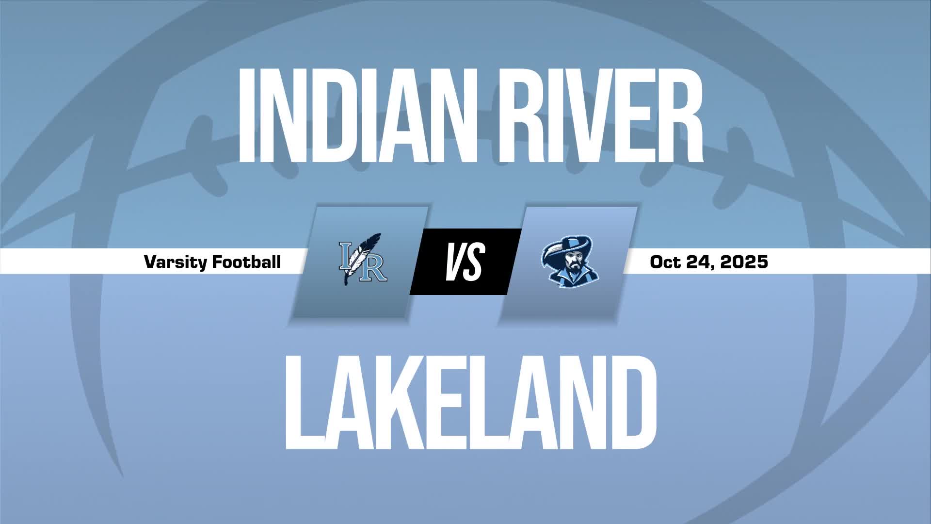 Football Recap: Indian River's Loss Ends Six-Game Winning Streak at Home + How To Watch