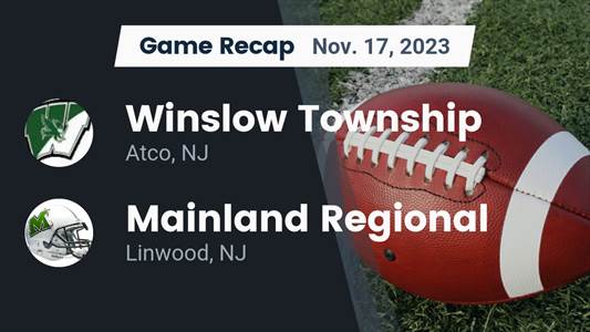 Football Game Recap: Winslow Township Eagles vs. Mainland Regional Mustangs