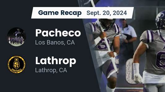 Football Game Preview: Pacheco Panthers vs. Livingston Wolves