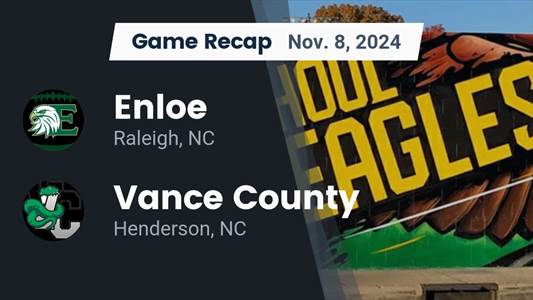 Football Recap: Enloe Takes a Loss