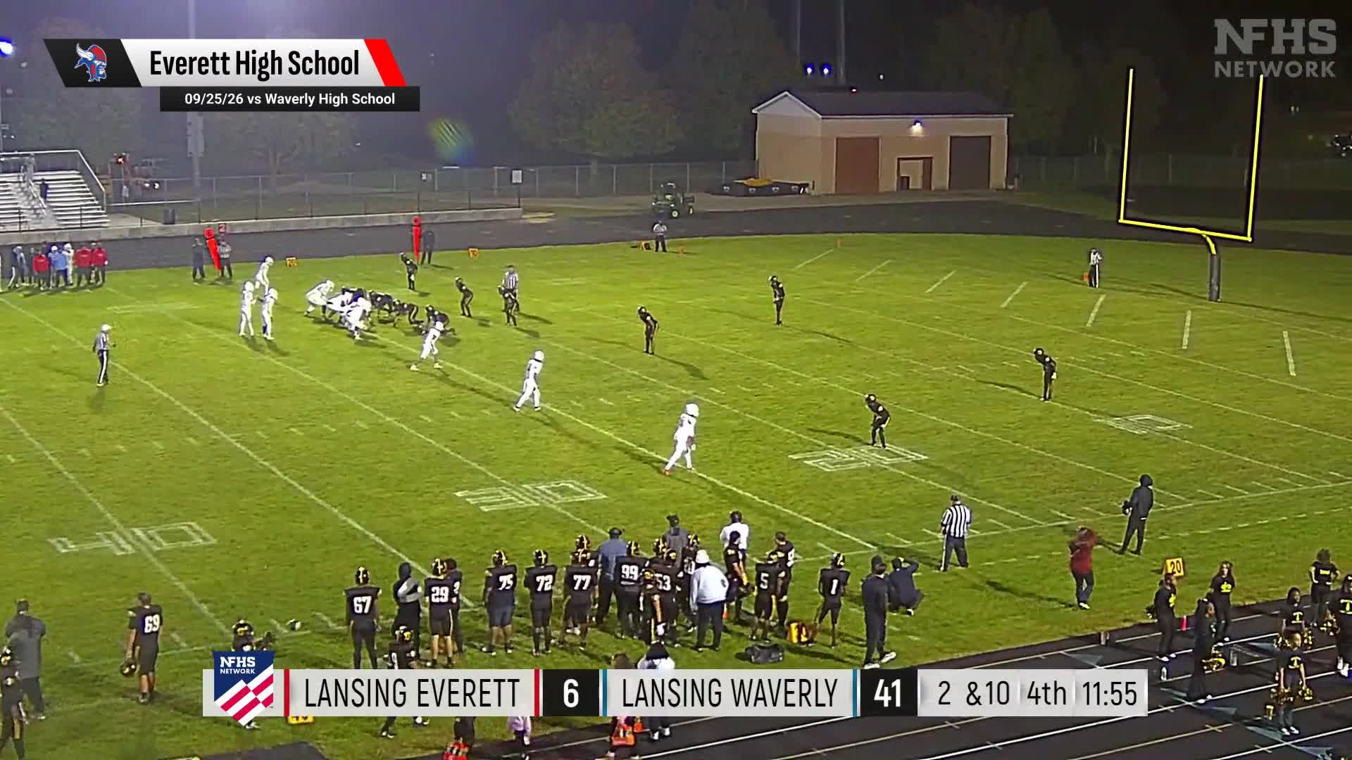 Football Recap: Grand Ledge Skates Past Everett with Ease