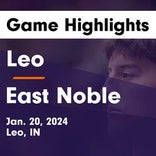 East Noble comes up short despite  Landon Swogger's strong performance
