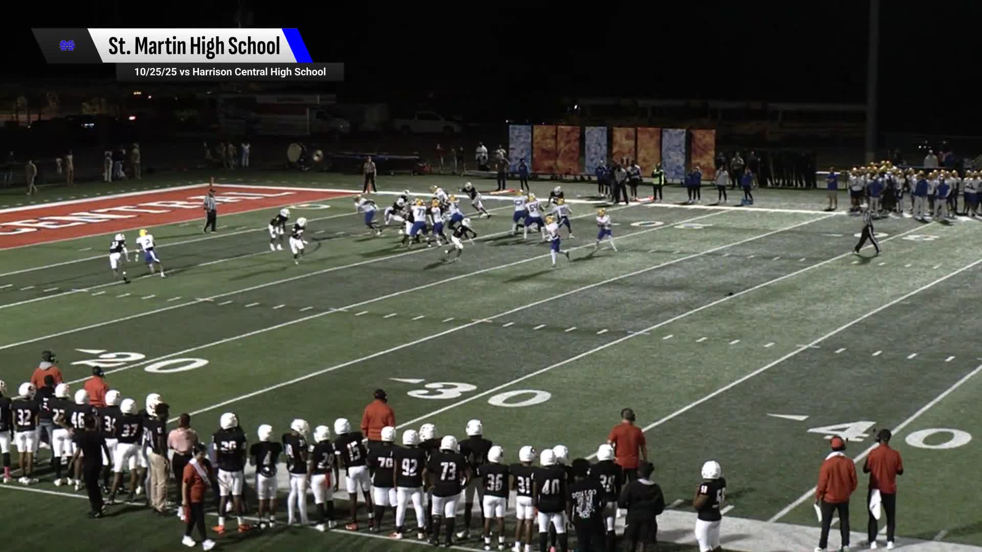 Football Recap: Ocean Springs Skates Past St. Martin with Ease