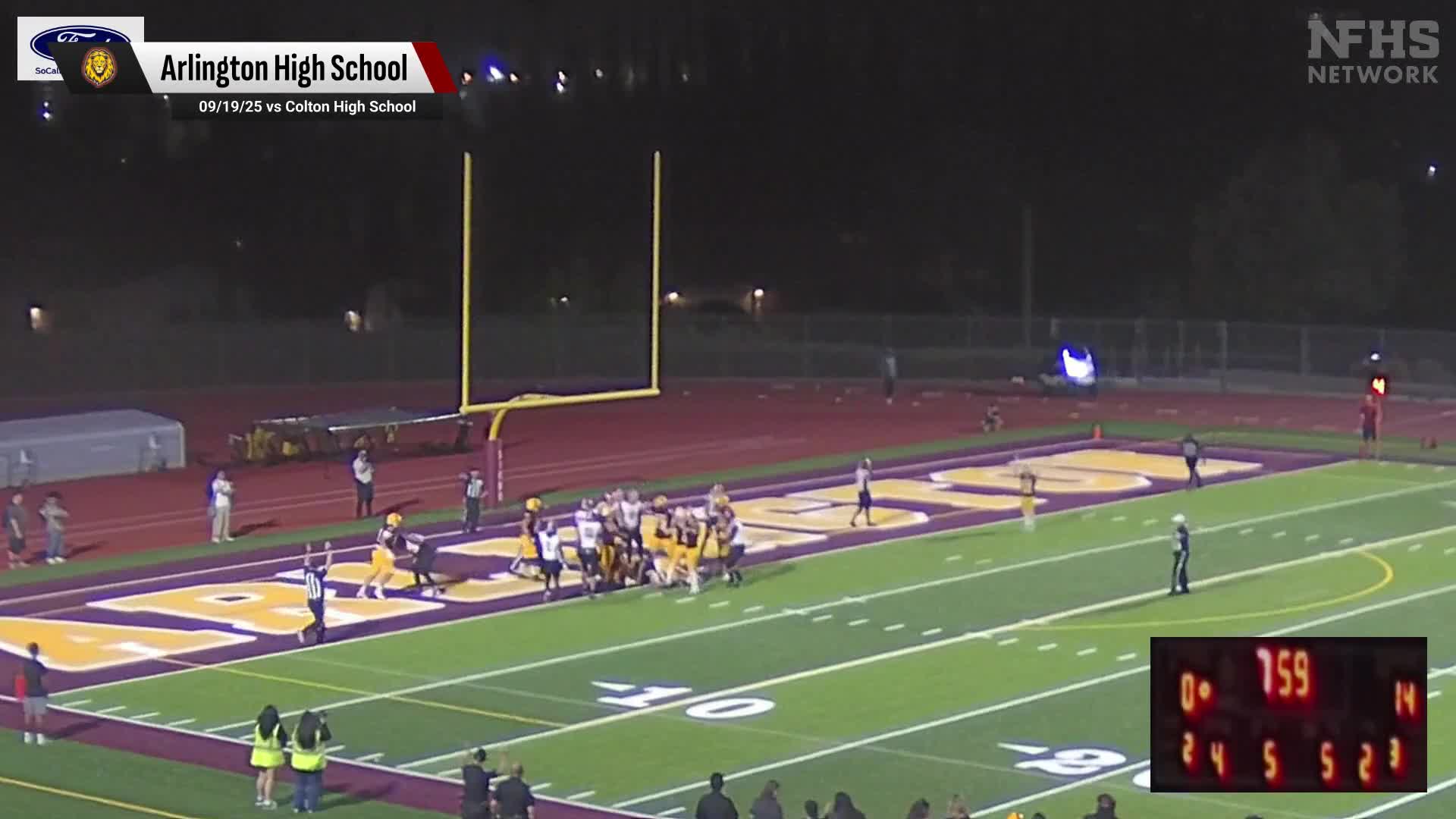 Football Game Preview: Arlington Lions vs. Rancho Christian Eagles