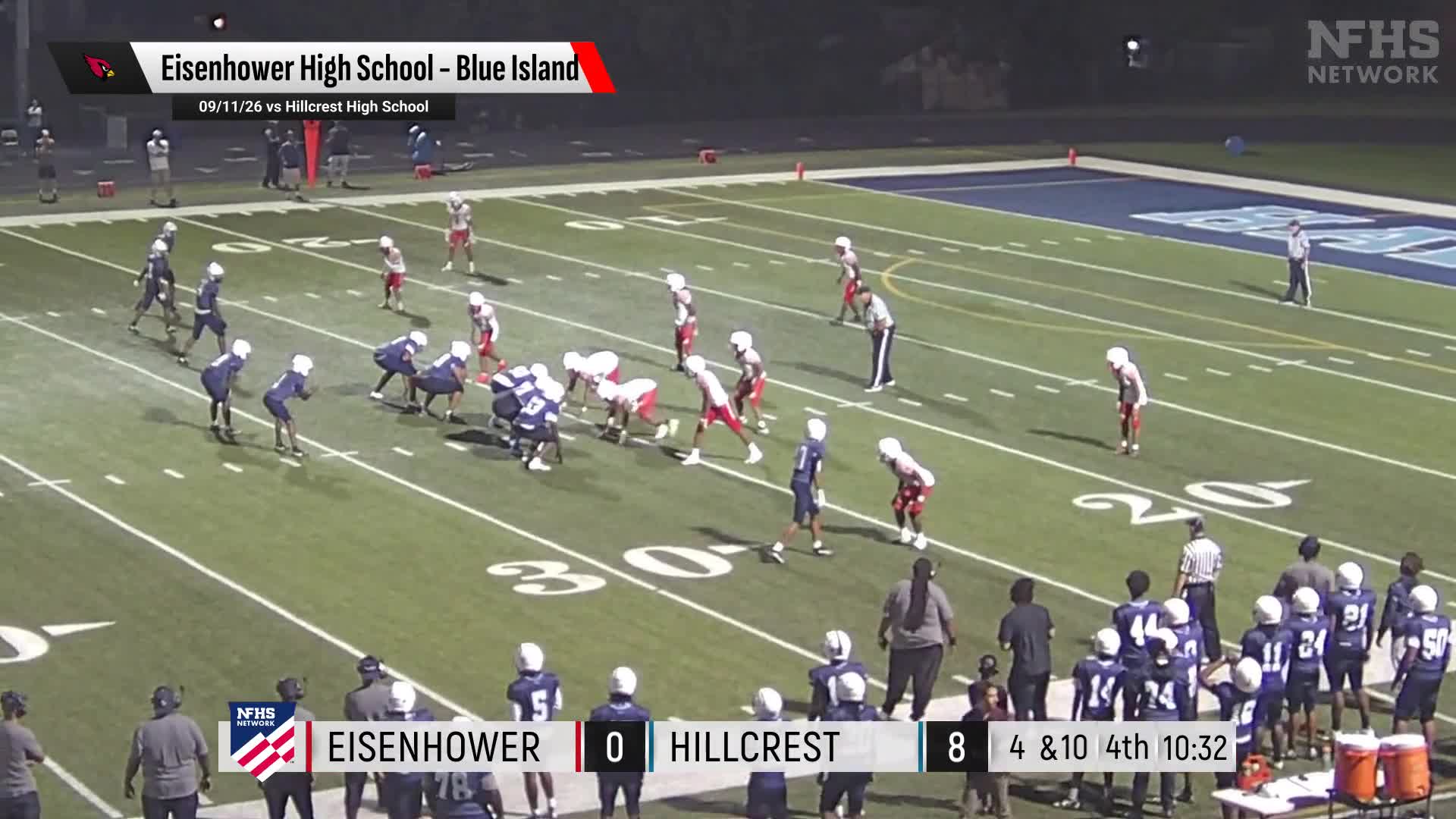 Football Recap: Reavis Outlasts Blue Island Eisenhower in Overti