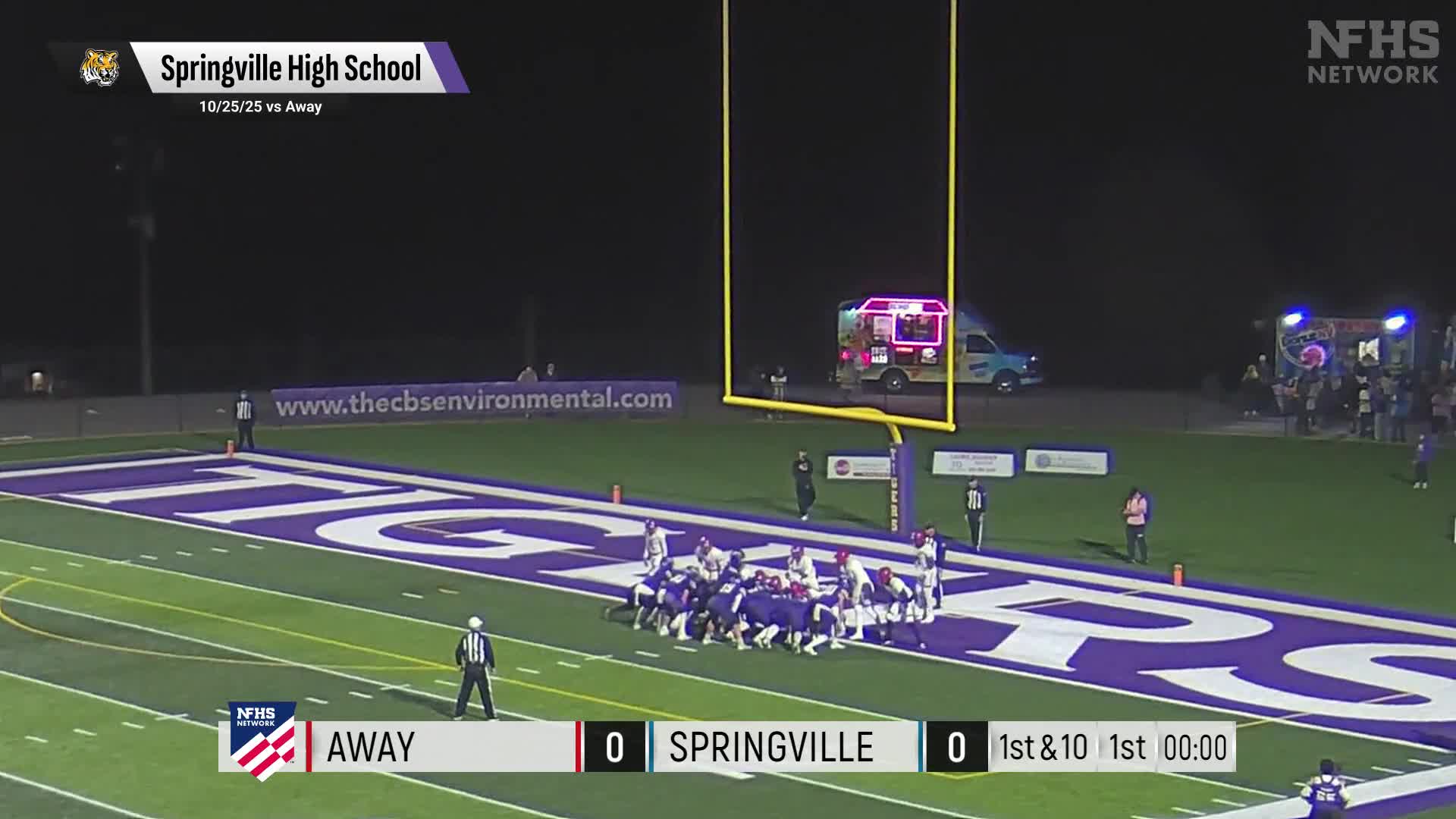 Spencer Unruh Game Report: @ Springville + How To Watch