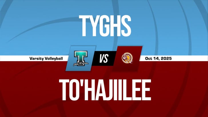 Volleyball Recap: Make It Three in a Row for To'hajiilee