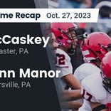 Football Game Recap: J.P. McCaskey Red Tornado vs. Penn Manor Comets