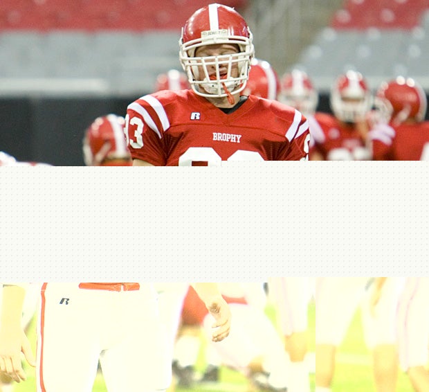Trent Murphy as a Brophy College Prep senior in 2008.
