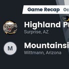 Football Game Recap: Mountainside Wolves vs. Highland Prep Honey Badgers