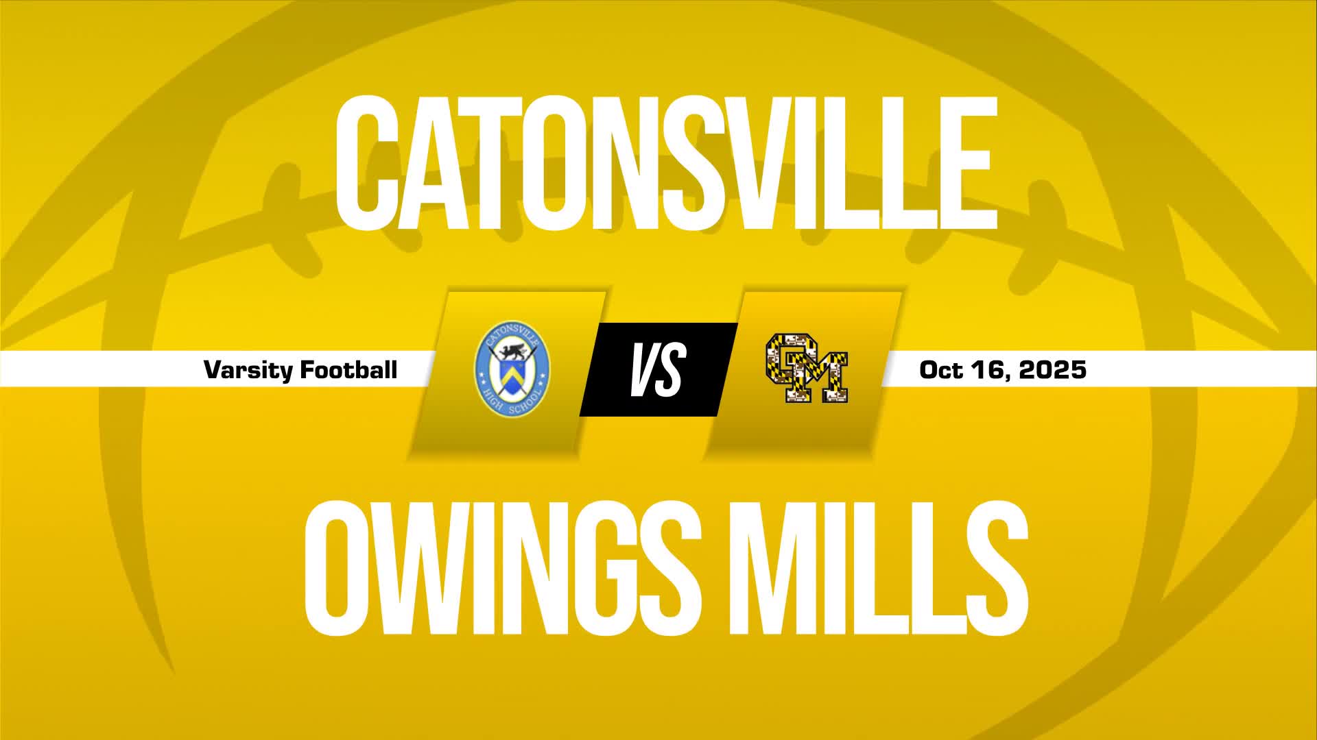 Football Game Preview: Owings Mills Golden Eagles vs. Middletown Knights + Official Tickets